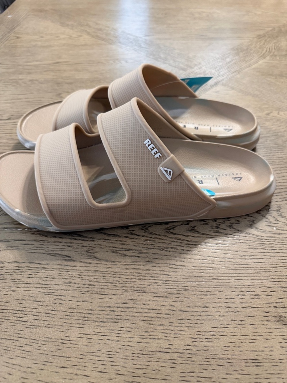REEF Men's Oasis Double Up Waterproof Slides - Picture 3 of 5